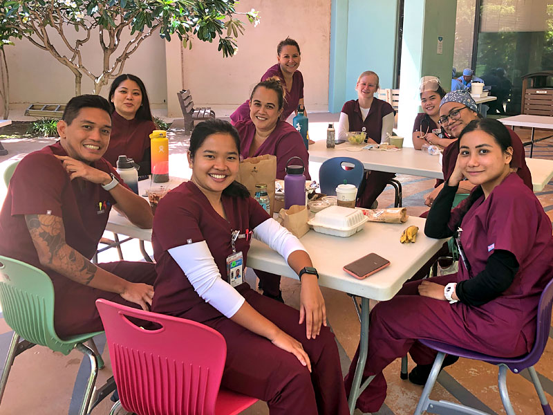 Maui Nurses Scholarship Foundation | Nurses at Lunch